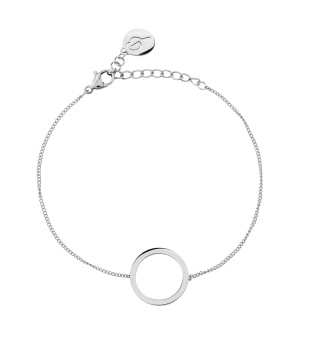 Circle Bracelet Small Steel - 
