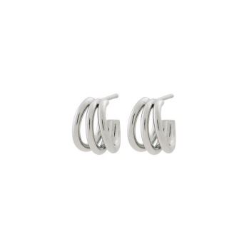 Edblad -  Echo Earrings Small Steel - Edblad -  Echo Earrings Small Steel
