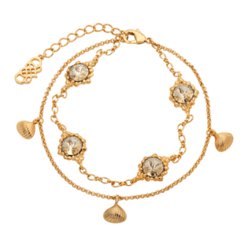 BONNIE BRACELET – CRYSTAL (GOLD) - BONNIE BRACELET – CRYSTAL (GOLD)