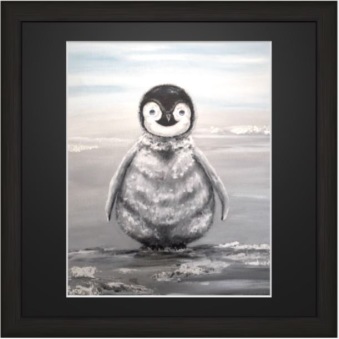 Print Penguins 30x30 - Baby Penguin_I