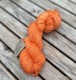 sockgarn, orange nyanser - Halloween orange sock