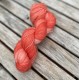 sockgarn, röda nyanser - Smultronpuss sock