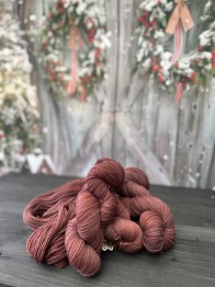 Garnlyckas merino, röda toner - Heirloom noel merino