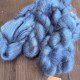 Garnlyckas mohairsilk - Blåbär mohairsilke