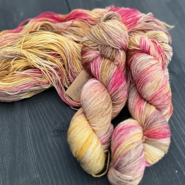 sockgarn, flerfärgade - Eldfluga sock