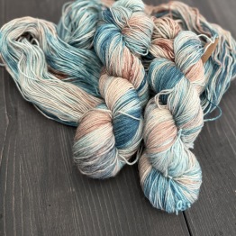 sockgarn, flerfärgade - Earth sock