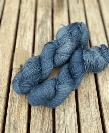 sockgarn, blå nyanser - Jeans sock