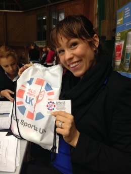 2014 Petra blir medlem 007 i Englands Pole Sport förbund