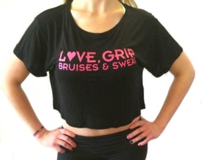 LOVE, GRIP BRUISES & SWEAT T-shirt