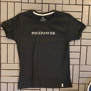 Svart T-shirt 'Poledancer'