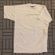 Ljusgrå T-shirt 'Poledancer'