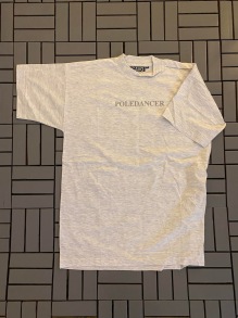 Ljusgrå T-shirt 'Poledancer' - Ljusgrå T-shirt 'Poledancer' M