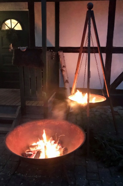 Utekamin i plåt Utekamin i plåt