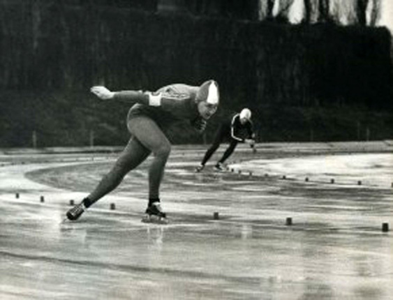 Hasse Börjes, svensk skridskosprinter i världsklass, tog silver vid OS i Sapporo 1972 på 500 m - då var han även världsrekordhållare på distansen