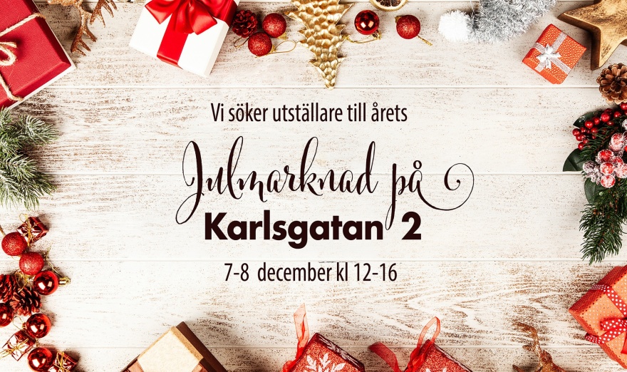 Julmarknad på Karlsgatan 2 år 2018 Julmarknad på Karlsgatan 2 år 2018