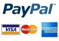 Betala med kontokort eller Pay Pal konto.