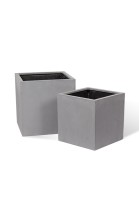 Company Cube Gray Mått (BxDxH): 55 x 55 x 55 cm and (BxDxH): 45 x 45 x 45 cm 