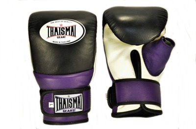 Thaismai Bag Gloves Svart-Vit-Lila - Thaismai Bag Gloves Svart-Vit-Lila M