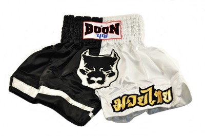 Boon MT-12 Pit Bull White - Black - Boon MT-12 Pit Bull White - Black Small
