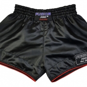 Fusion Pro Retro Shorts Svart-Röd MT-07