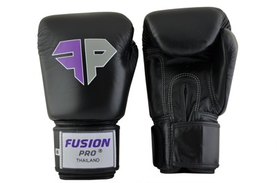 Fusion Pro Gloves Black - Fusion Pro 10 oz