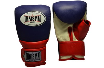Thaismai Bag Gloves - Thaismai Bag Gloves Röd-Blå-Vit M