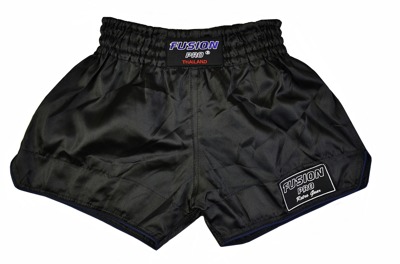Fusion Pro Retro Shorts Svart-Blå MT-04 Medium - 