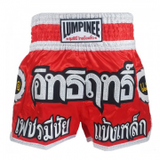 Lumpinee Muay Thai Shorts Röd MT-16 Small