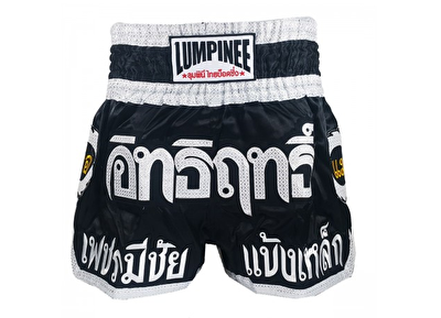 Lumpinee Muay Thai Shorts Svart MT-02 Small - 