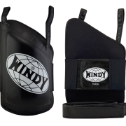 Windy Thigh Pad Leather Black