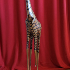 Giraff skadad