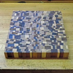 Skärbreda - kaotiskt mönster ca 40cm x 30cm