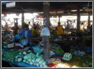 Marknad i byn