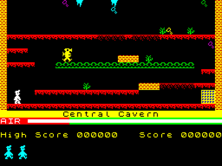 Screenshot from the Sinclair ZX Spectrum version.