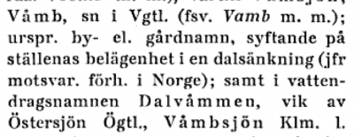 Svensk etymologisk ordbok / 1153 (1922) Author: Elof Hellquist, projekt Runeberg. Klicka på textbild för länk!