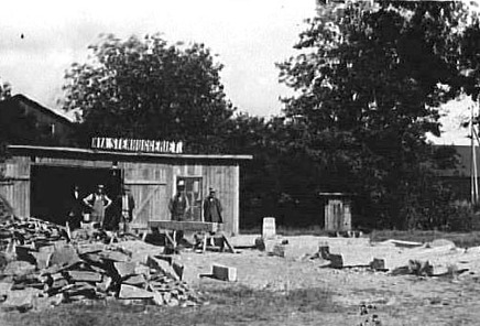 Nya Stenhuggeriet Carlsro från 1917 Västergötlands Museum - bildarkivet/bildnummer: A60837 Foto: Eriksén