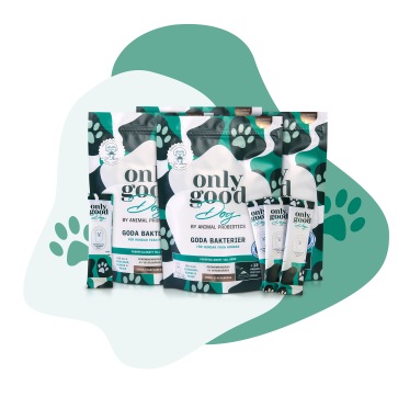 OnlyGoodDog probiotika för bästa pälsen och immunförsvar hos hundar