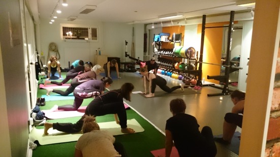 På Uppsala Träningsstudio lade vi förra veckan extra fokus på återhämtning. På bilden är ett extrainsatt yogapass. På Uppsala Träningsstudio lade vi förra veckan extra fokus på återhämtning. På bilden är ett extrainsatt yogapass.