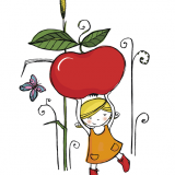 Den lille trädgårdsmästaren - äppel päppel