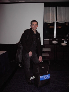 Per Thornberg - "Clinician" vid IAJE Jazzkonferens i New York City, januari 2007.