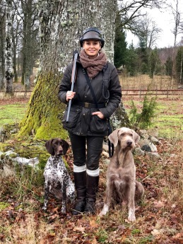 Tina Ekström med Wici och Keehla Tina Ekström med Wici och Keehla
